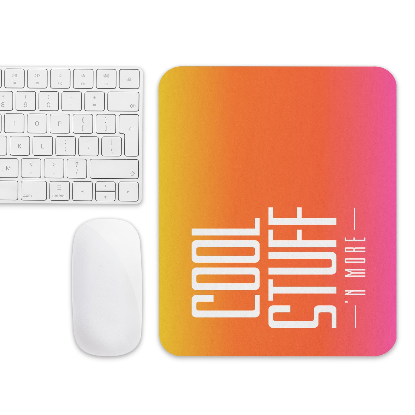 Cool Stuff mouse pad - gradient orange