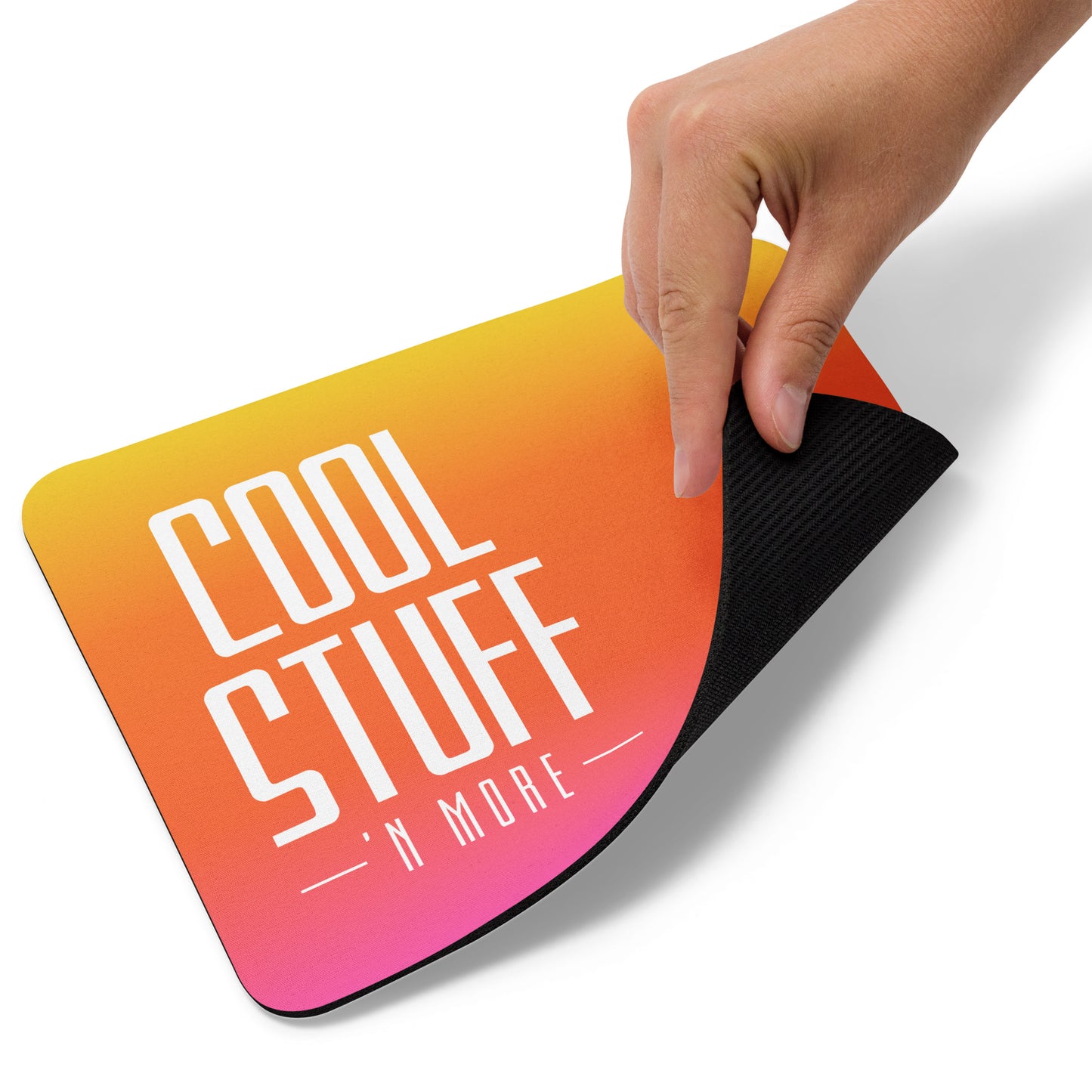 Cool Stuff mouse pad - gradient orange