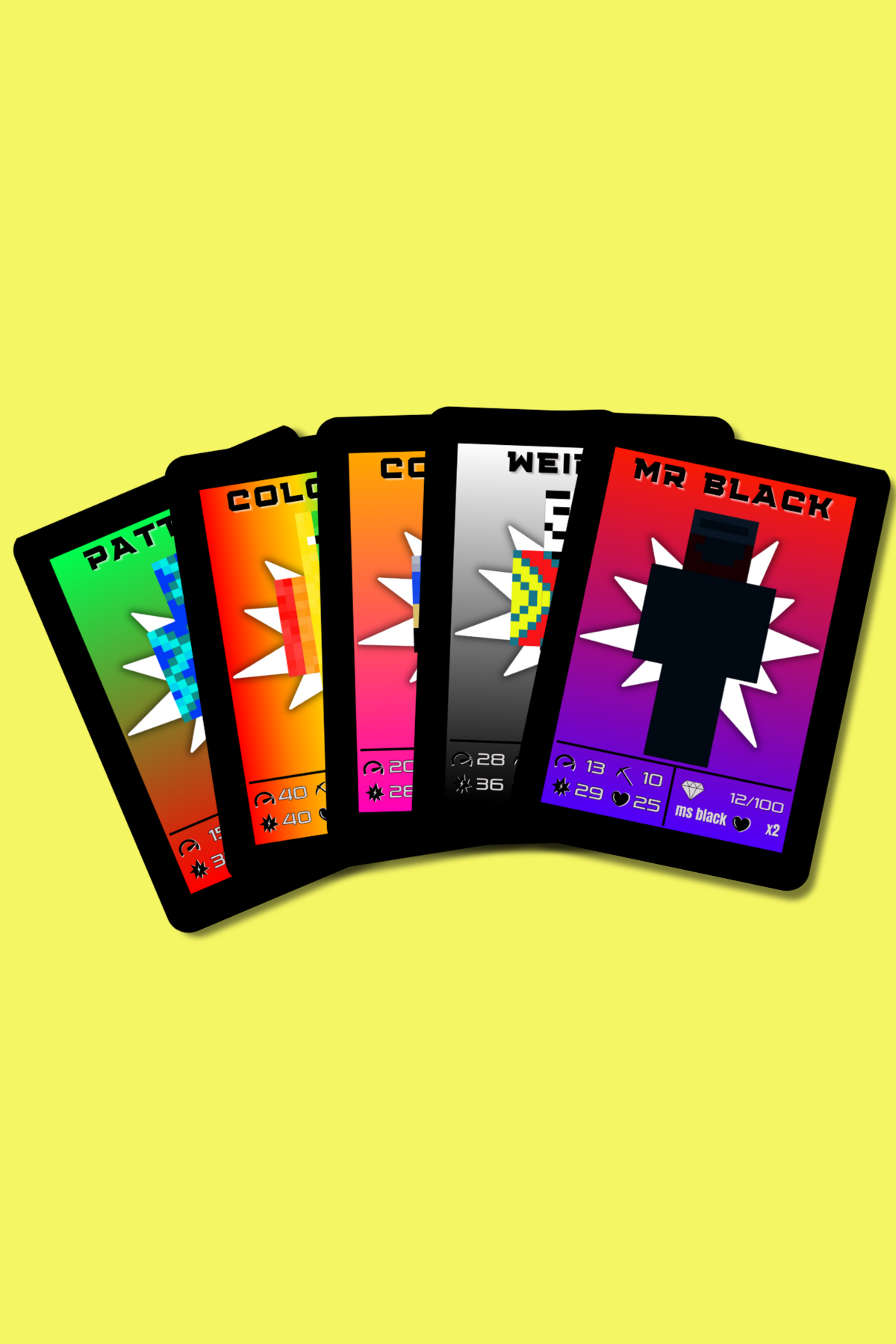 Pixel Cards Basic Pack