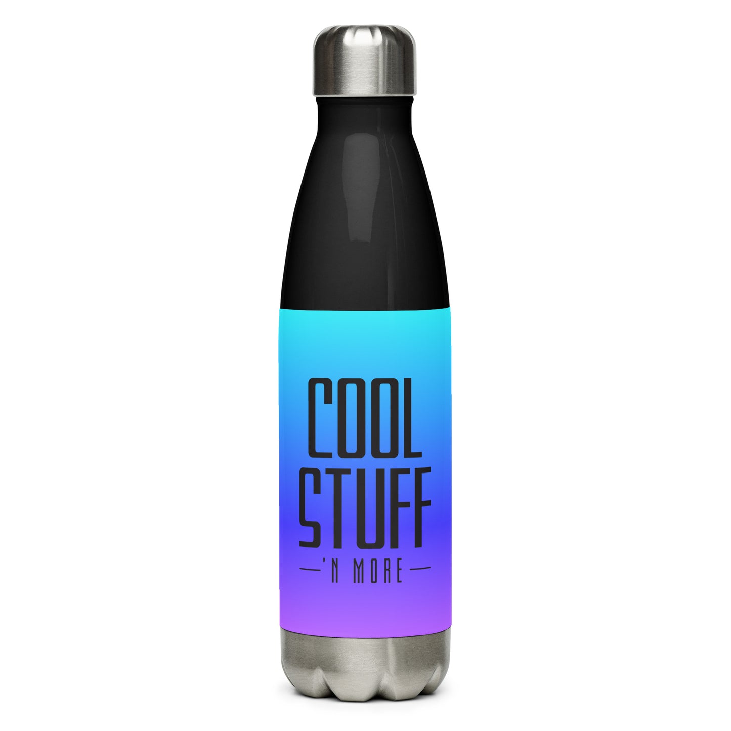 Cool Stuff stainless steel water bottle - gradient purple