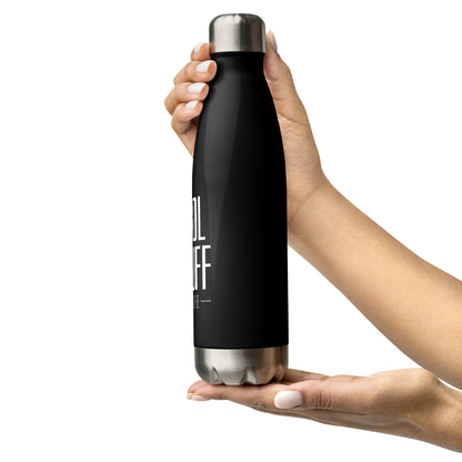Cool Stuff stainless steel water bottle - black