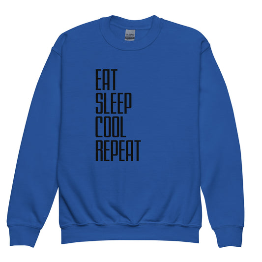 Eat Sleep Cool Repeat Crewneck sweatshirt