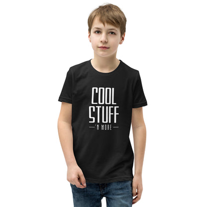 Cool Stuff Youth Short Sleeve T-Shirt - Black