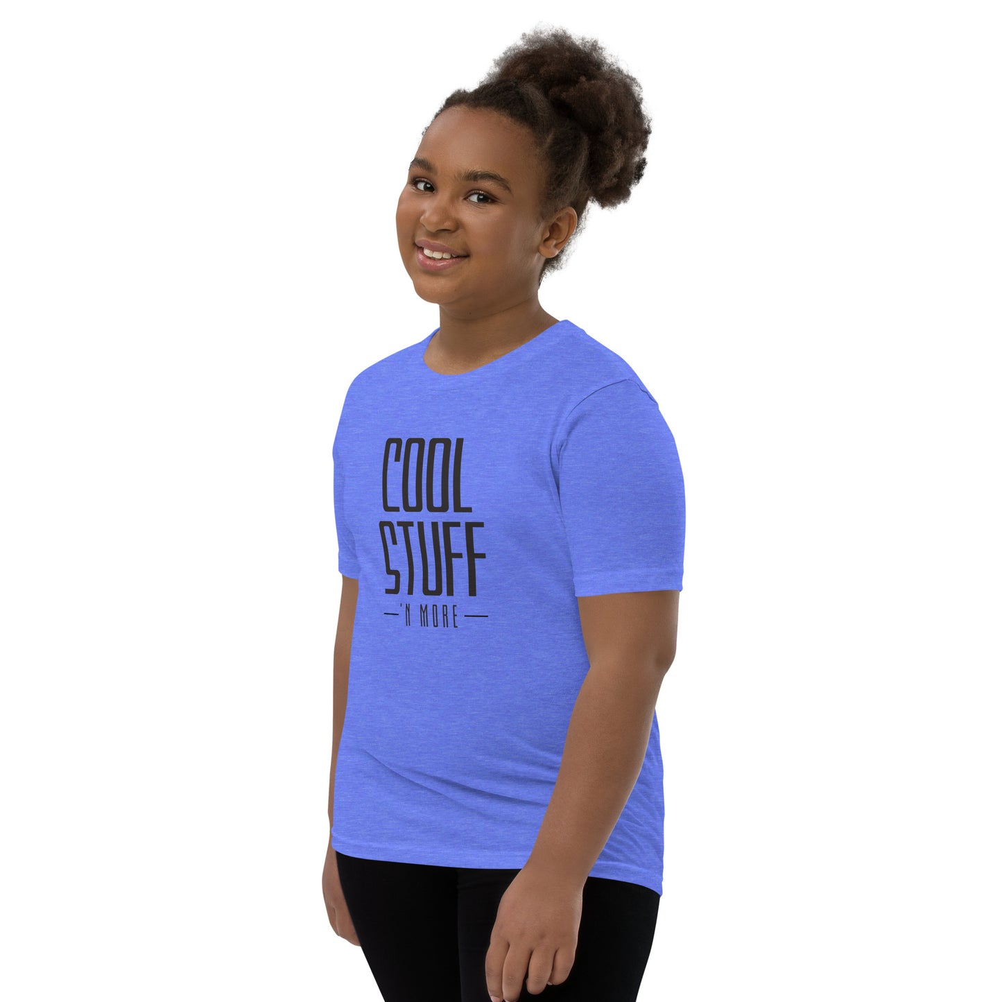 Cool Stuff Short Sleeve T-Shirt - Blue/Mustard